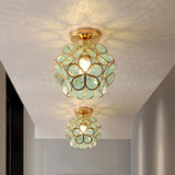 Glass Ceiling Lamp