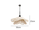 WabiRope Aura: Nordic Wabi Sabi Hemp Rope LED Pendant Light