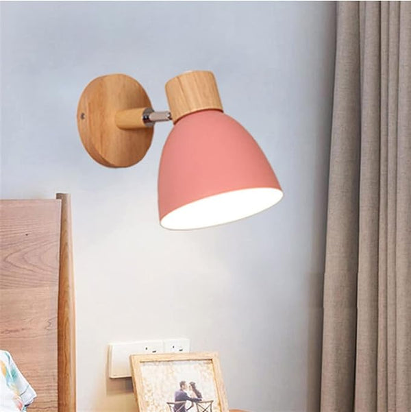 Yadiel - Scandinavian Hanging Wall Lamp Made of Wood