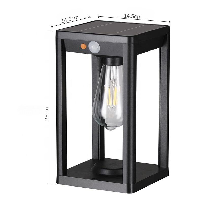 Pillar Solar Power Lamp