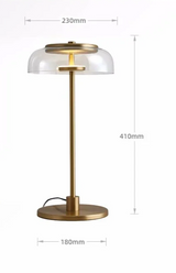 Aurélo – Postmodern Designer Glass LED Table Lamp