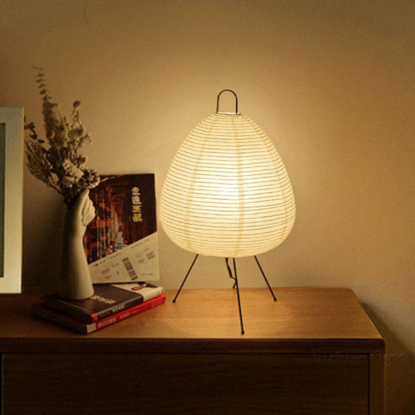 Japanese Lamp Made From Rice Paper