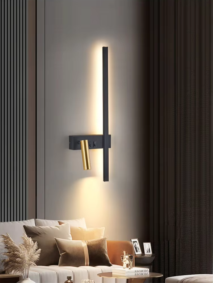 AuroraLuma Nordic Dual LED Wall Lamp