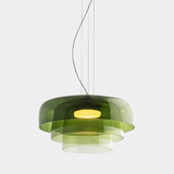 Modern Pendant Lamp Of Norwegian Glass