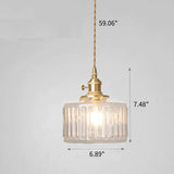 Vintage Crystal Pendant Lamp for the Dining Room