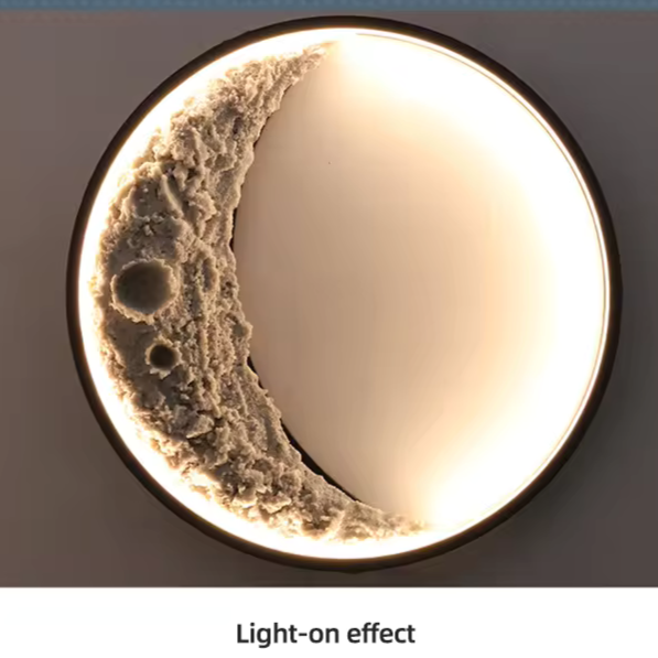 3D Moon Wall Lamp