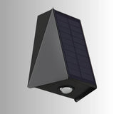 Solar-powered LED wall lamp