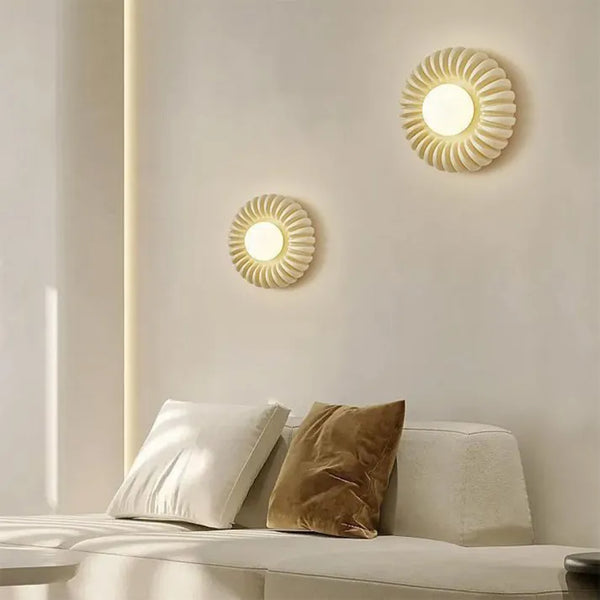 Modern Creative Resin Bedroom Wall Lamp