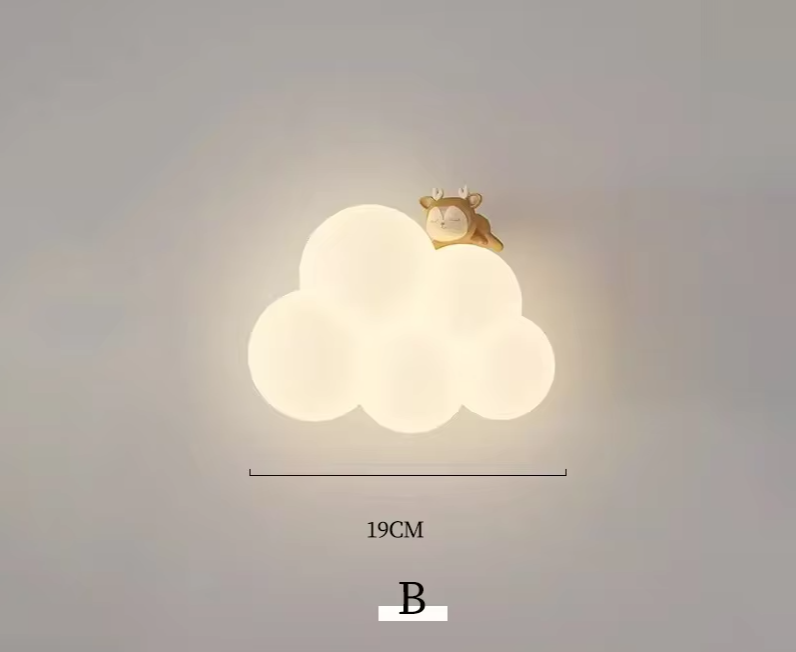WonderGlow Minimalist LED Wall Lamp for Kids