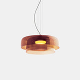 Modern Pendant Lamp Of Norwegian Glass