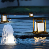 Solar-powered Terrace Lamp