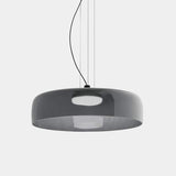 Modern Pendant Lamp Of Norwegian Glass