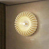 Modern Creative Resin Bedroom Wall Lamp