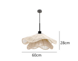 WabiRope Aura: Nordic Wabi Sabi Hemp Rope LED Pendant Light
