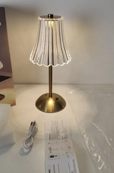 Aurora CrystalTouch – Classic Crystal LED Touch Table Lamp