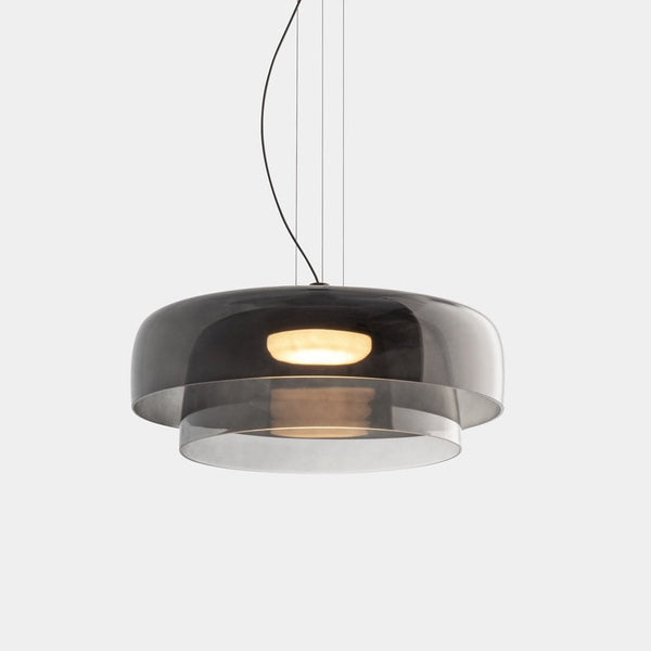 Modern Pendant Lamp Of Norwegian Glass