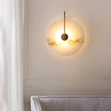 Soothing Alabaster LED Wall Lamp