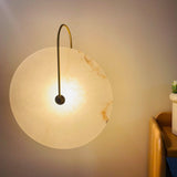 Soothing Alabaster LED Wall Lamp