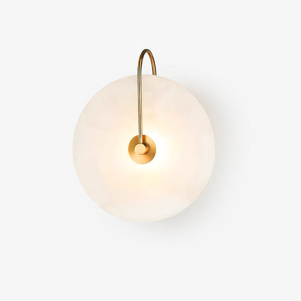 Soothing Alabaster LED Wall Lamp