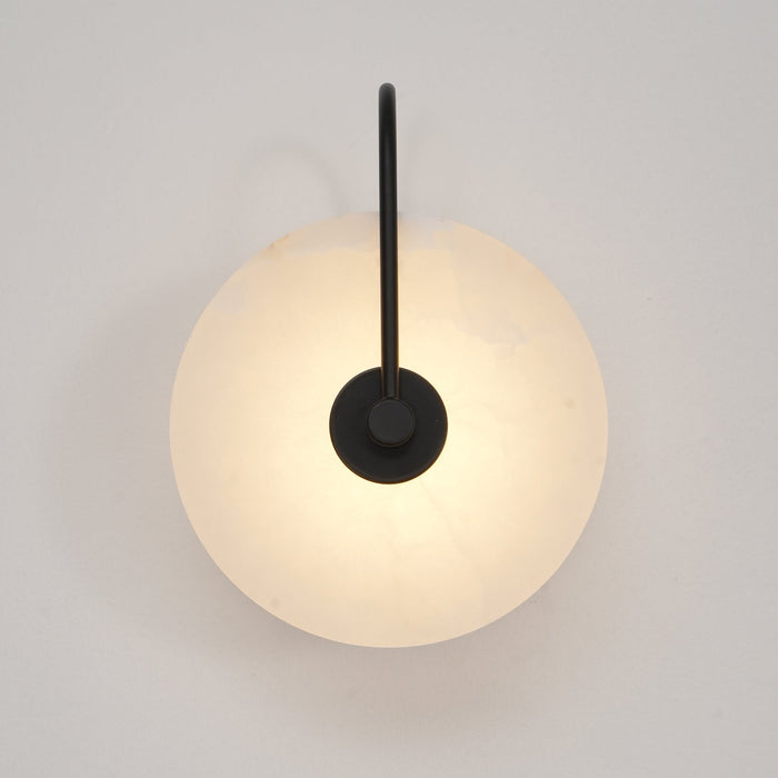 Soothing Alabaster LED Wall Lamp