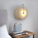 Soothing Alabaster LED Wall Lamp