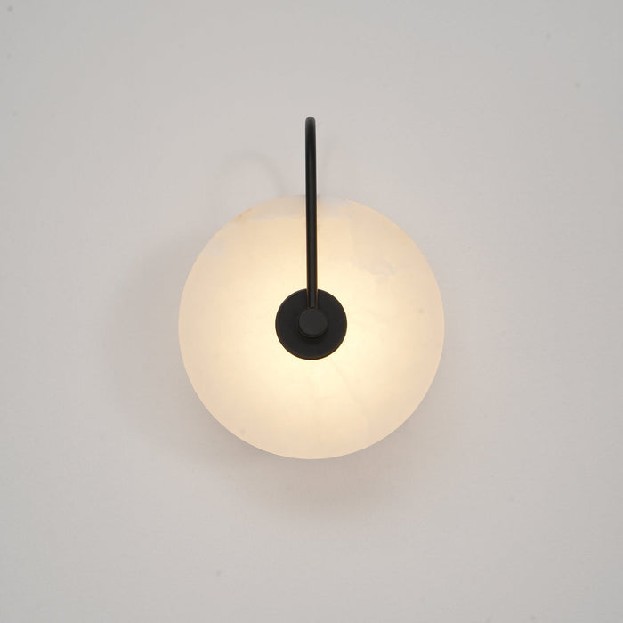 Soothing Alabaster LED Wall Lamp