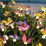 Solar LED Butterfly Lamp