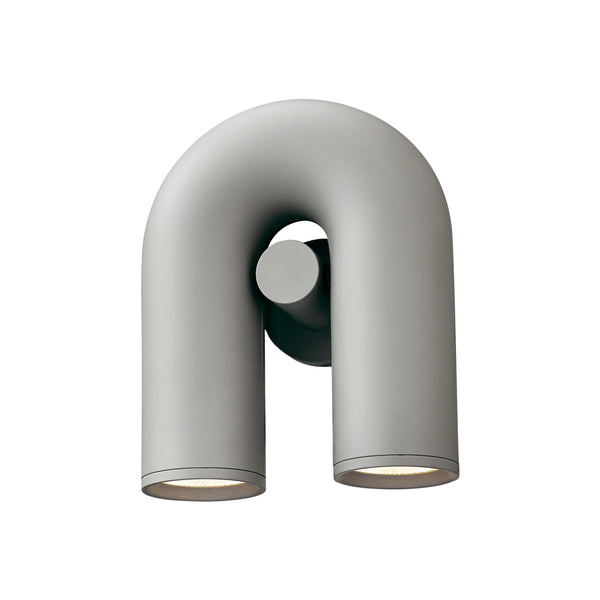 Playful U-Shaped Circus Wall Lamp