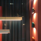 Playful U-Shaped Circus Wall Lamp