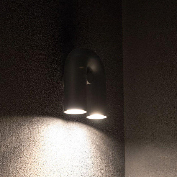 Playful U-Shaped Circus Wall Lamp