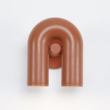 Playful U-Shaped Circus Wall Lamp