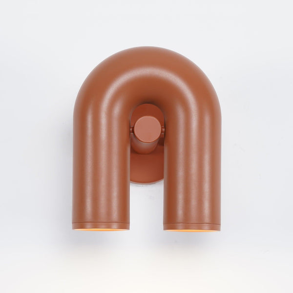 Playful U-Shaped Circus Wall Lamp