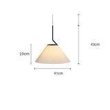 Scandinavian Cream Pendant Lamp