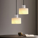 Scandinavian Simple White Marble Pendant Lamp