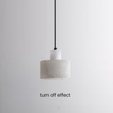 Scandinavian Simple White Marble Pendant Lamp