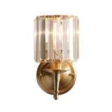 Vintage Luxury Crystal Wall Lamp