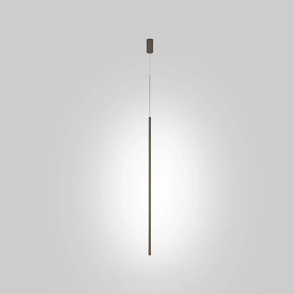 Minimalist Long LED Pendant Lamp Made of Aluminum