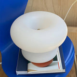 Modern Glass Donut Table Lamp