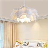 White Flower-Shaped Pendant Lamp
