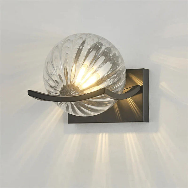 Modern LED Glass Wall Lamp