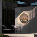 Mountain Outdoor Wall Lamp