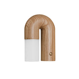 Arcus Wooden Curved Wall Lamp