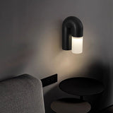 Arcus Wooden Curved Wall Lamp