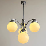 Retro Salamanca Round Glass Chandelier