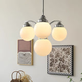 Retro Salamanca Round Glass Chandelier