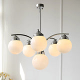 Retro Salamanca Round Glass Chandelier