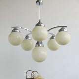 Retro Salamanca Round Glass Chandelier