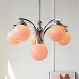 Retro Salamanca Round Glass Chandelier