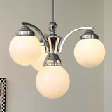 Retro Salamanca Round Glass Chandelier