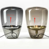 AuroraGlow – Nordic Designer Glass LED Table Lamp